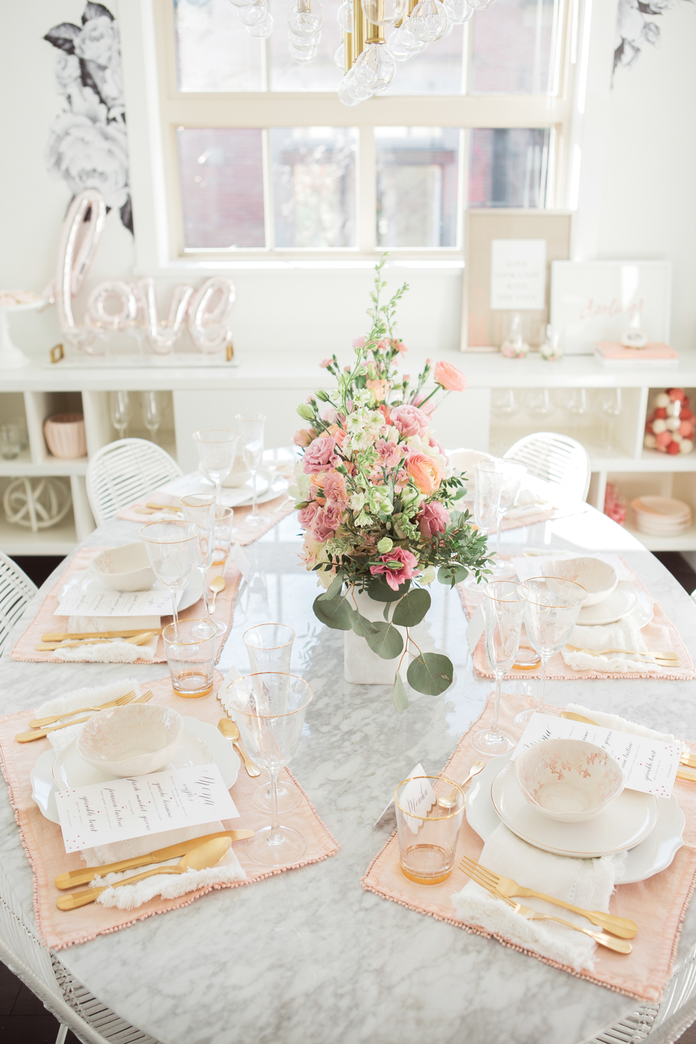 Monika Hibbs Valentine's Day Brunch Decor Tips